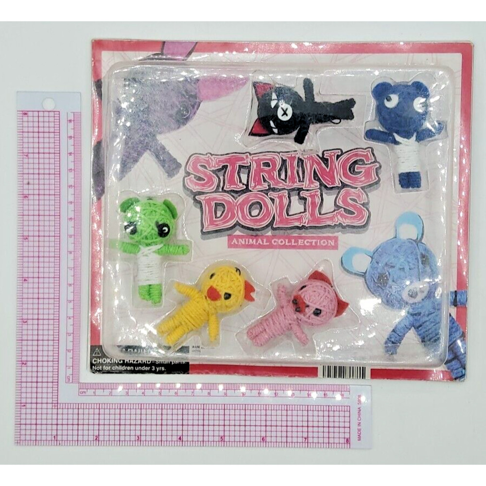 Vintage Vending Display Board String Dolls 0255